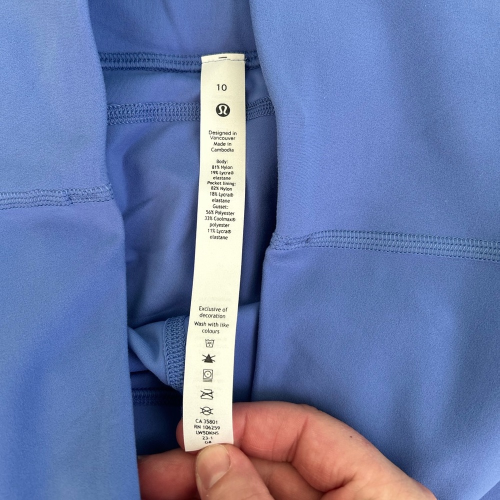 LULULEMON ATHLETICA Groove Super-High-Rise Flared Pant Nulu 10 NWT LL-32 - Picture 8 of 10